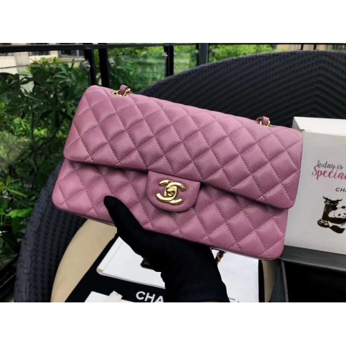 Chanel 2.55 Genuine Caviar Purple 553564